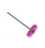 CEPILLO SILICONA MONTADO HATHO ROSA GRANO POMEZ 19MM.