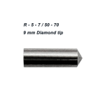FRESA GRABADO DIAMANTE 9 MM