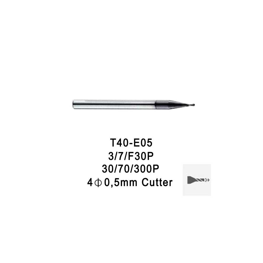 FRESA CORTE-PROTOTIPADO 0.5 MM FRESA CORTE-PROTOTIPADO 0.5 MM
