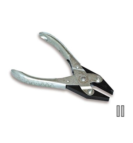 ALICATES PARALELAS ANCHAS 160 MM INTERIOR LISO