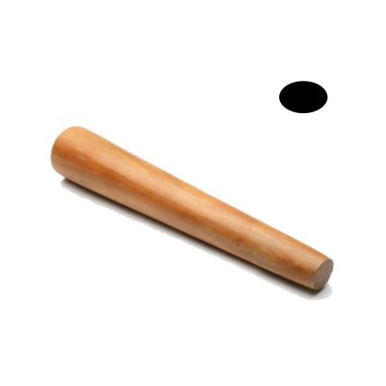 LASTRA PULSERA MADERA OVAL 35/30X65/60X380MM                                                        
